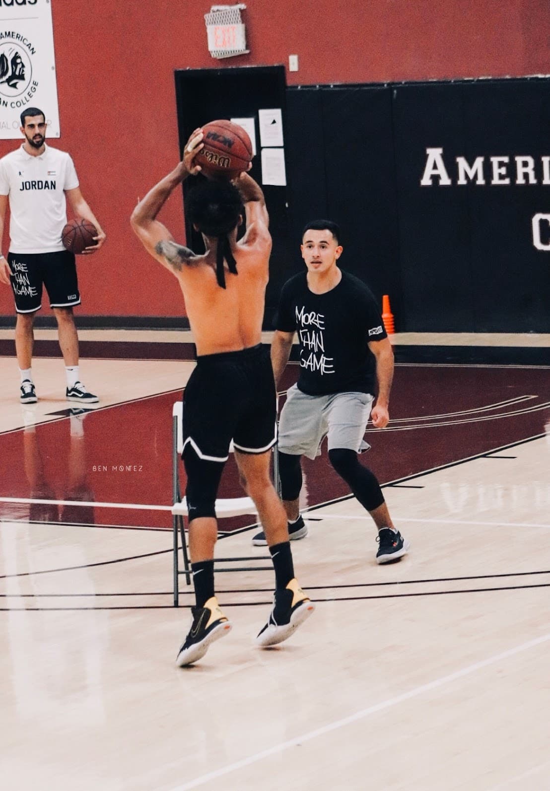 Chris training BdotAdot5