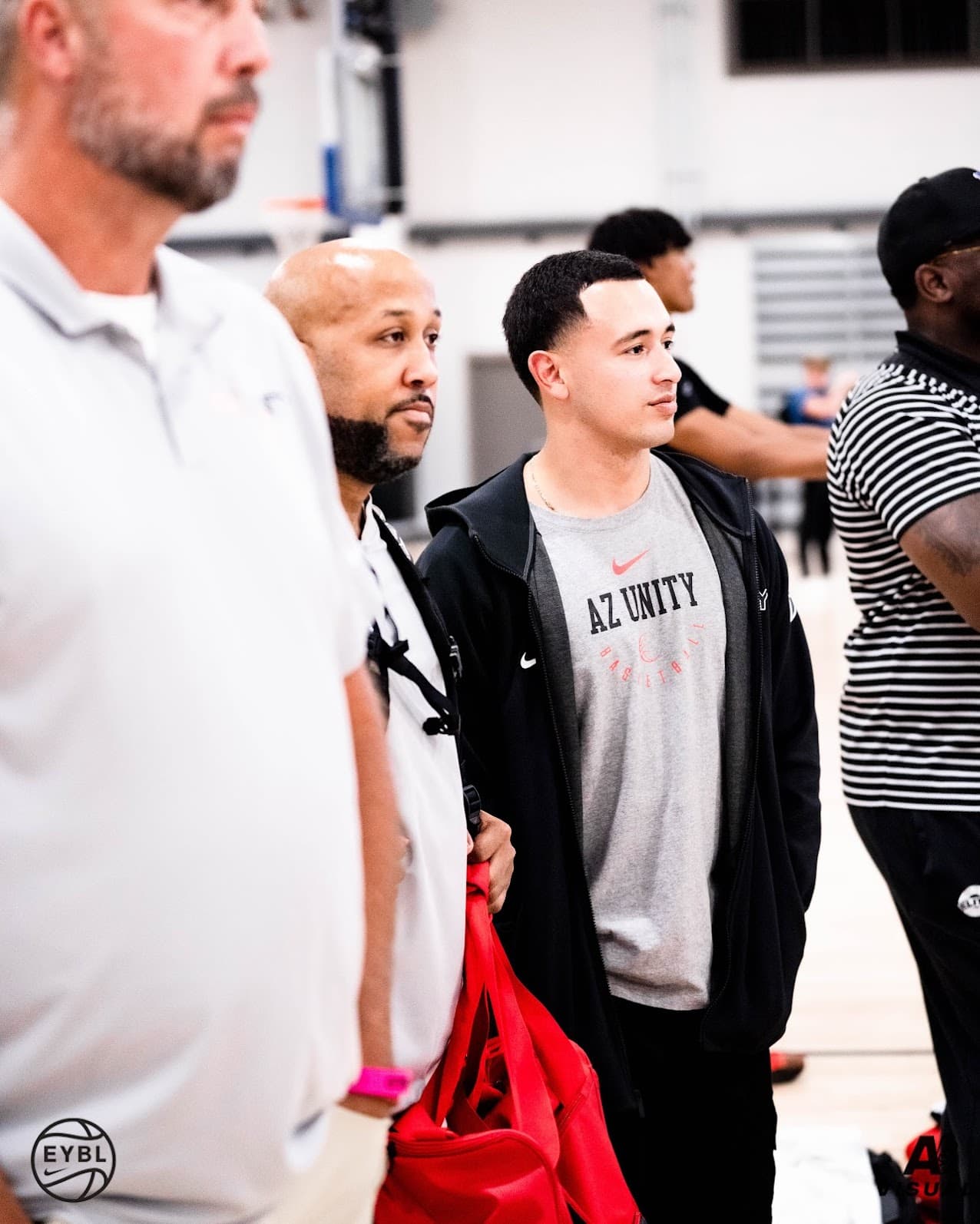 Chris on EYBL sideline