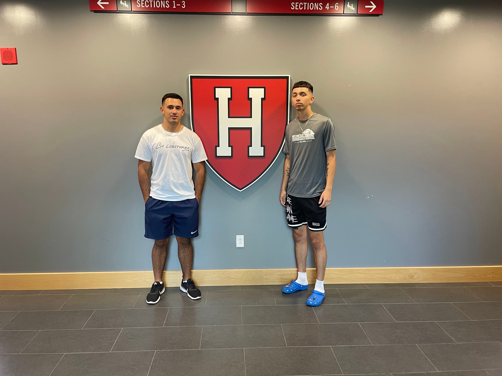Harvard basketball visit