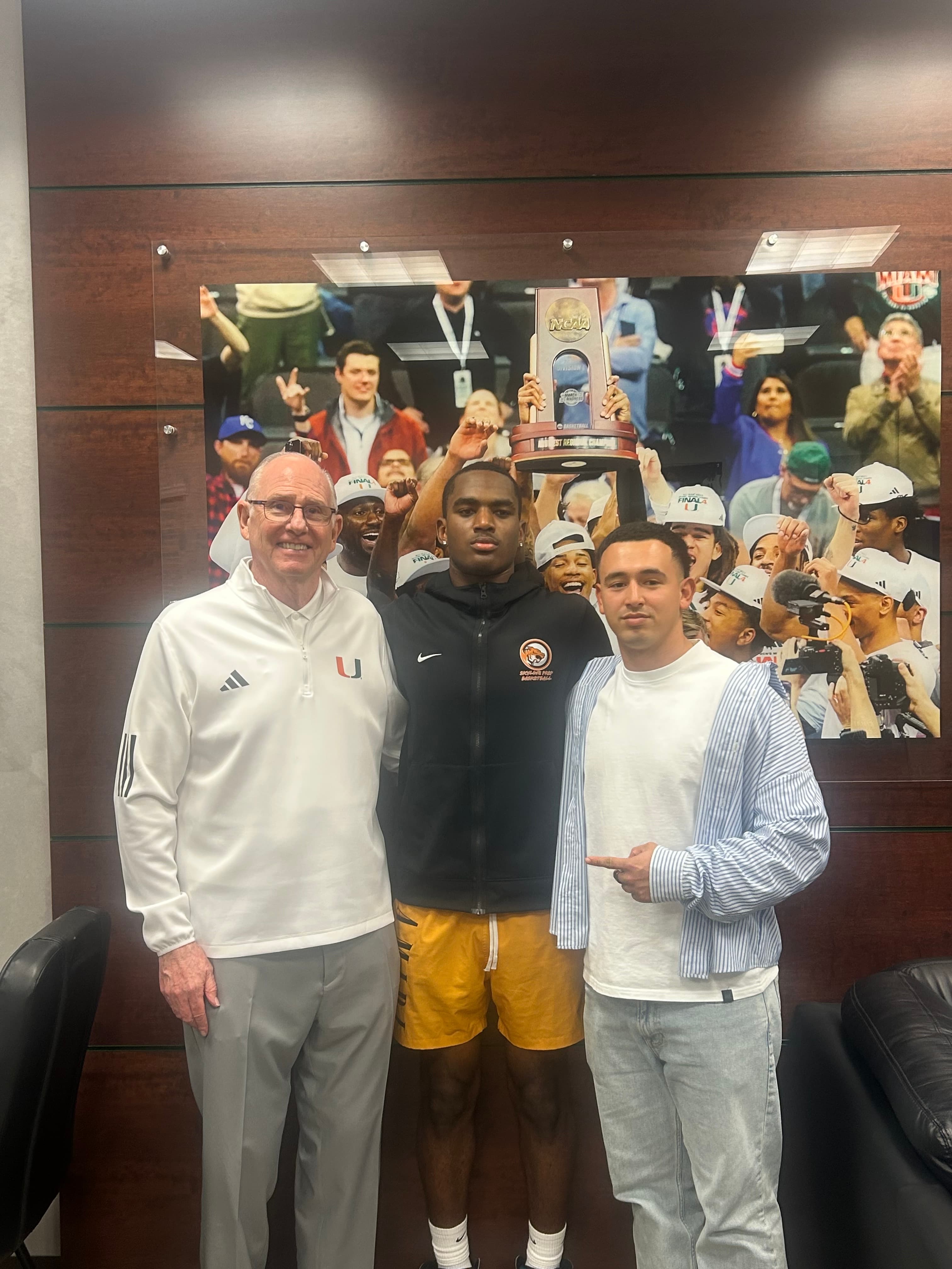 Chris with Jim Larrañaga